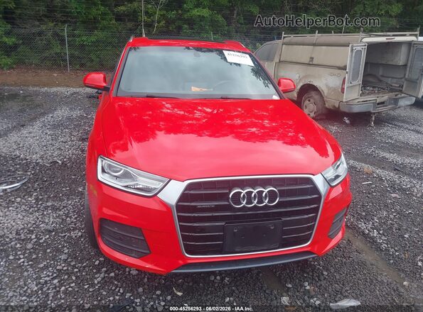 WA1JCCFS1HR001648 2017 AUDI Q3 Red წინა ხედი