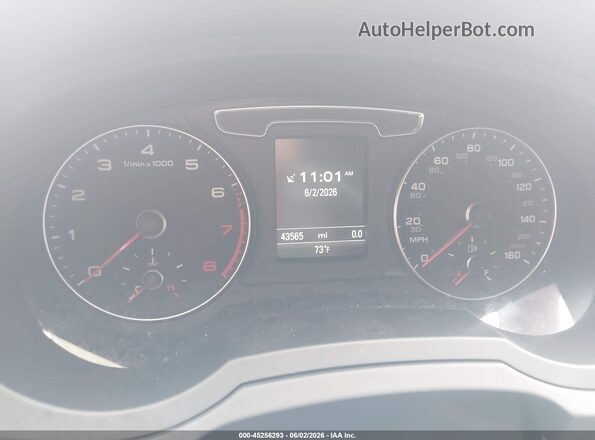 WA1JCCFS1HR001648 2017 AUDI Q3 Red უკანა სავარძლების ხედი