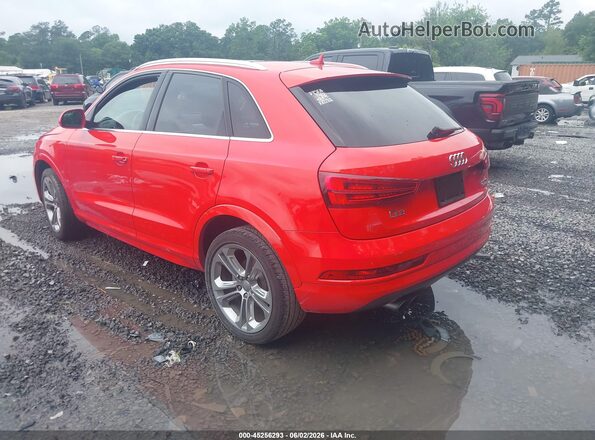 WA1JCCFS1HR001648 2017 AUDI Q3 Red უკანა მარცხენა