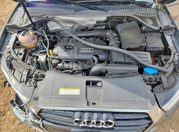WA1JCCFS3HR017396 2017 AUDI Q3 Gray Widok komory silnika