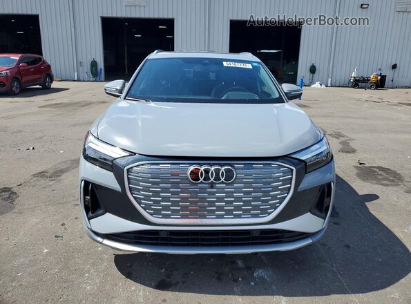 WA1KUBFZ3RP053790 2024 AUDI Q4 Gray Դիմացի տեսք