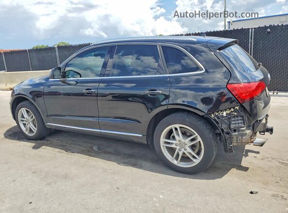 WA1L2AFP0HA009590 2017 AUDI Q5 Black Հետևի ձախ