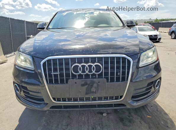 WA1L2AFP0HA009590 2017 AUDI Q5 Black Դիմացի տեսք