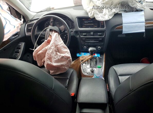 WA1L2AFP0HA028074 2017 AUDI Q5 White Առջևի վահանակի տեսք