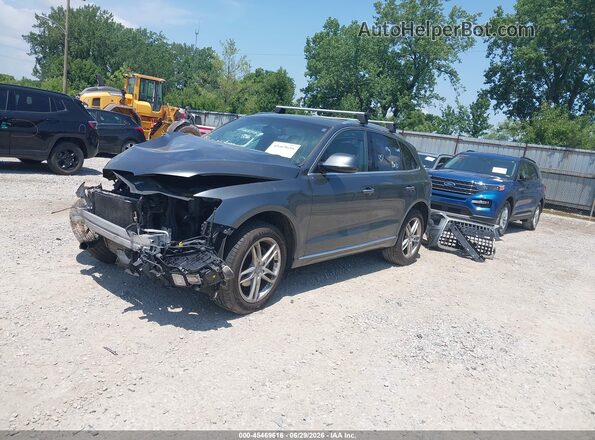 WA1L2AFP0HA041021 2017 AUDI Q5 Gray წინა მარცხენა ხედი სამი მეოთხედიდან