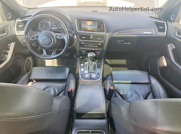 WA1L2AFP1GA020130 2016 AUDI Q5 Black Dashboard view