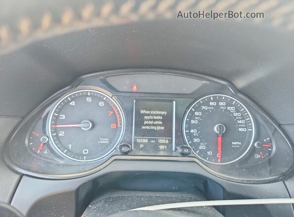 WA1L2AFP1GA020130 2016 AUDI Q5 Black Instrument cluster view