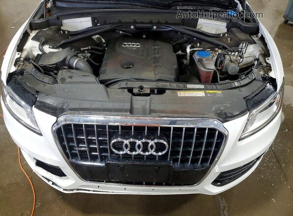 WA1L2AFP1GA138453 2016 AUDI Q5 White Vista del compartimento del motor