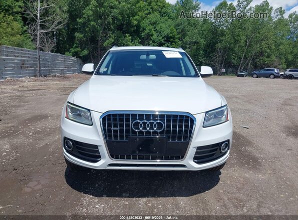 WA1L2AFP1HA015351 2017 AUDI Q5 White Vista del cuadro de instrumentos
