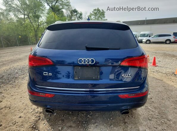 WA1L2AFP2GA061480 2016 AUDI Q5 Blue Հետևի տեսք