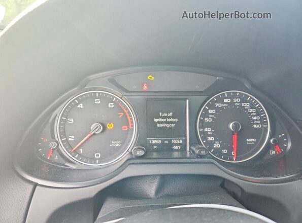 WA1L2AFP2GA061480 2016 AUDI Q5 Blue Սարքավորումների վահանակի տեսք