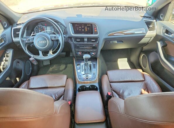 WA1L2AFP3GA141886 2016 AUDI Q5 Black Widok deski rozdzielczej