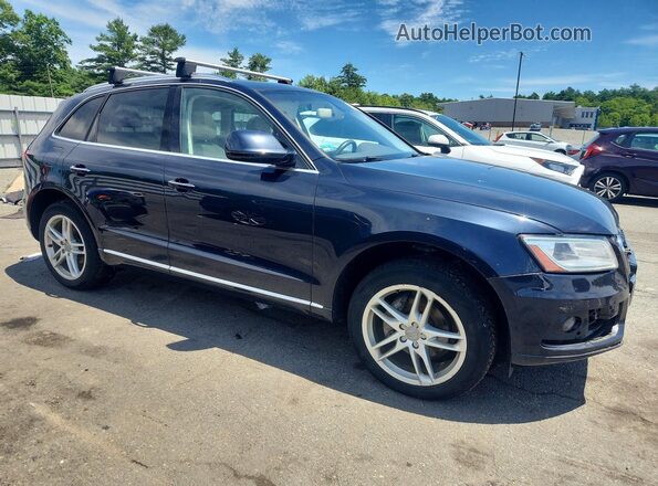 WA1L2AFP5GA104421 2016 AUDI Q5 Blue Delantero derecho