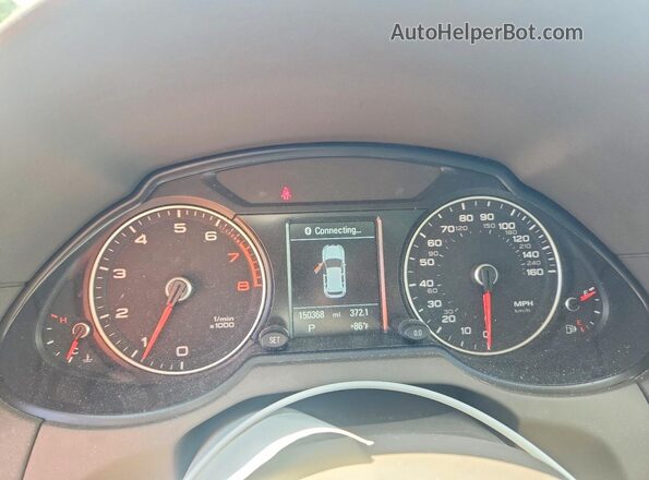 WA1L2AFP5GA104421 2016 AUDI Q5 Blue Vista del cuadro de instrumentos