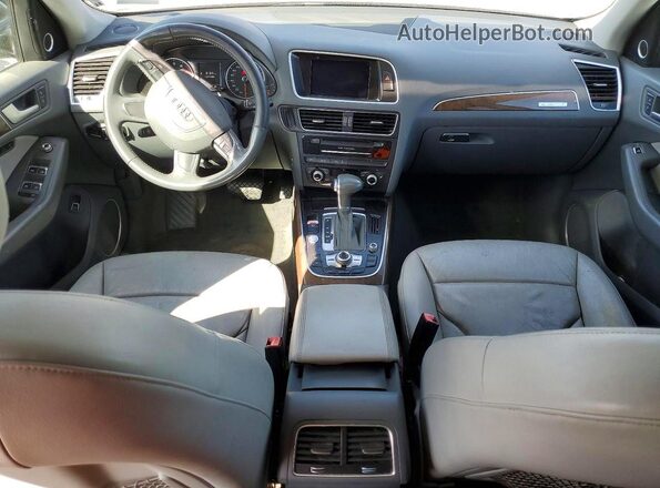 WA1L2AFP5HA008886 2017 AUDI Q5 Black Вид панелі приладів