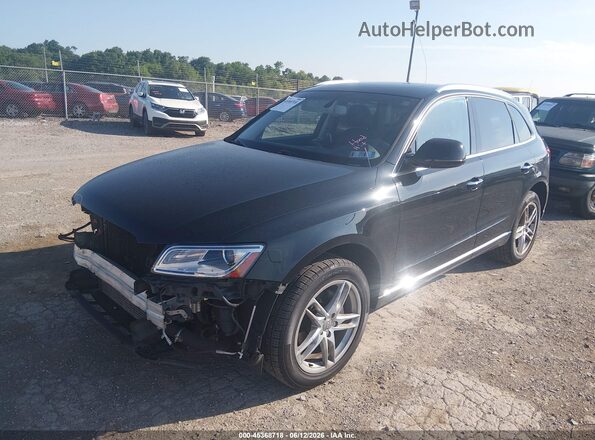 WA1L2AFP5HA030306 2017 AUDI Q5 Black Առջևի ձախ երեք քառորդ տեսարան