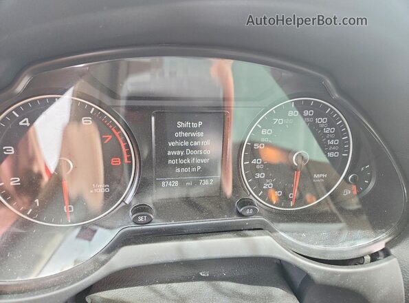 WA1L2AFP6GA019698 2016 AUDI Q5 Black Vista del cuadro de instrumentos
