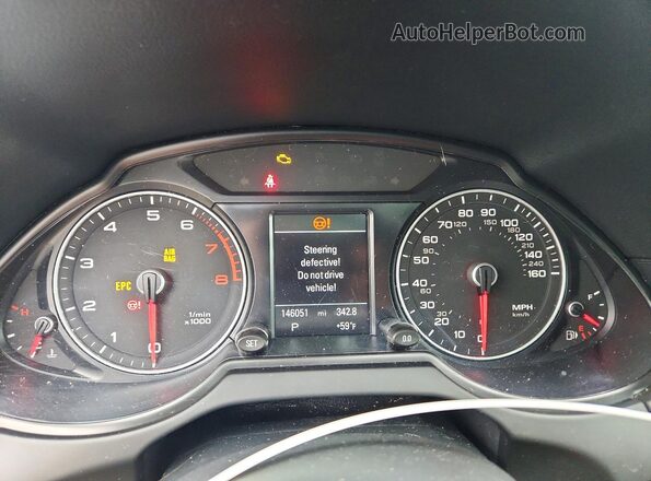 WA1L2AFP6GA084390 2016 AUDI Q5 Gray Instrument cluster view