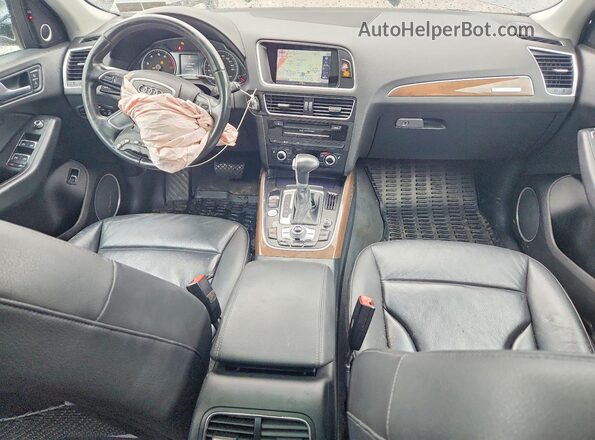 WA1L2AFP6GA084390 2016 AUDI Q5 Gray Dashboard view