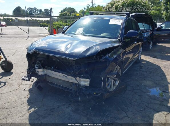 WA1L2AFP7GA101228 2016 AUDI Q5 Black Առջևի ձախ երեք քառորդ տեսարան