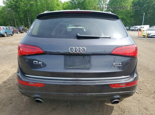 WA1L2AFP8HA012172 2017 AUDI Q5 Black Հետևի տեսք