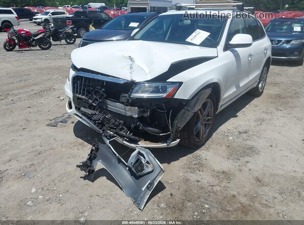 WA1L2AFP9HA013704 2017 AUDI Q5 White Դիմացի տեսք