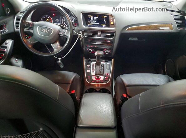 WA1L2AFPXHA044637 2017 AUDI Q5 White Dashboard view