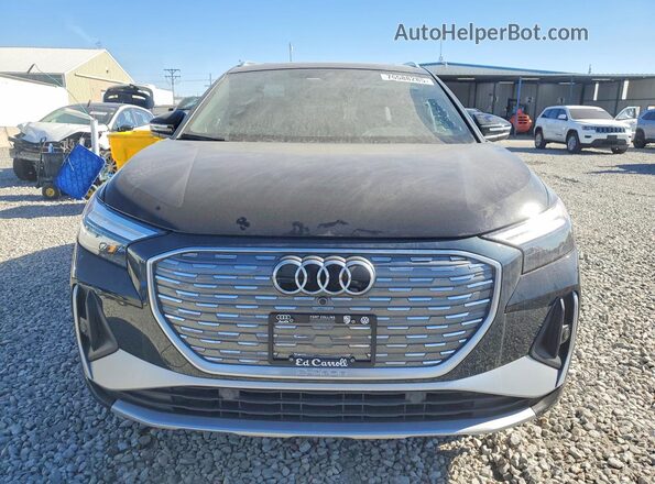 WA1L2BFZXPP063420 2023 AUDI Q4 Black Դիմացի տեսք