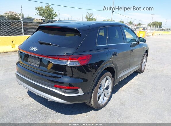 WA1L2BFZXPP076149 2023 AUDI Q4 Black უკანა მარჯვენა