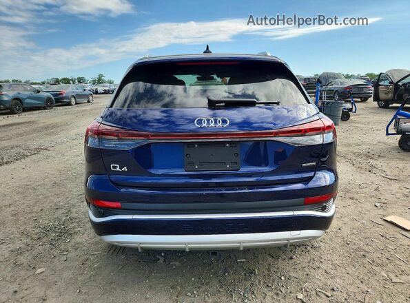 WA1L2BFZXRP024152 2024 AUDI Q4 Blue Rear view