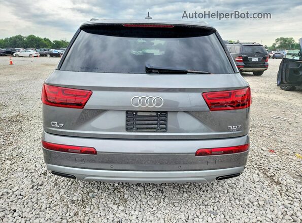 WA1LAAF70HD024754 2017 AUDI Q7 Gray Вид ззаду