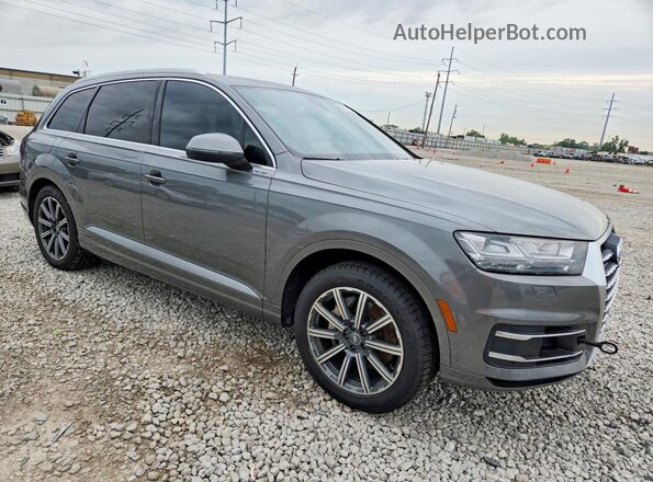 WA1LAAF70HD024754 2017 AUDI Q7 Gray Передня права чверть