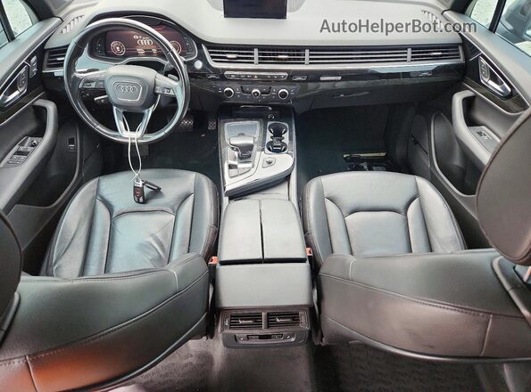 WA1LAAF70HD024754 2017 AUDI Q7 Gray Вид панелі приладів