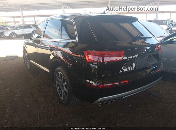 WA1LAAF70JD030088 2018 AUDI Q7 Black Tył lewy