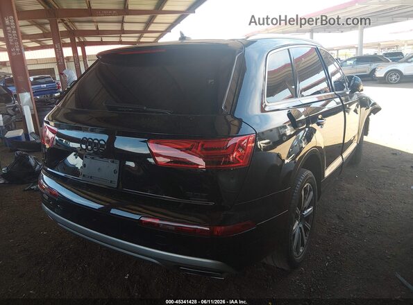 WA1LAAF70JD030088 2018 AUDI Q7 Black Tył prawy