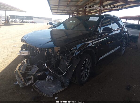 WA1LAAF70JD030088 2018 AUDI Q7 Black Przód lewy