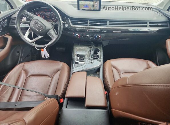 WA1LAAF70KD020923 2019 AUDI Q7 White 