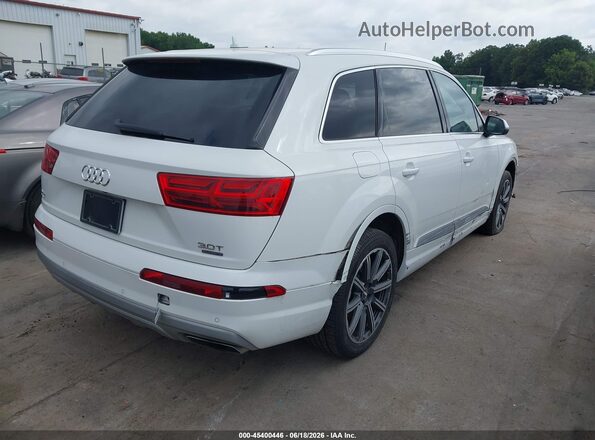 WA1LAAF71HD016260 2017 AUDI Q7 White Задня права чверть