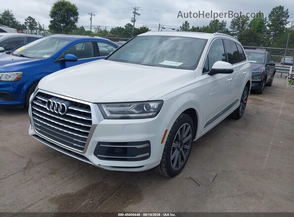 WA1LAAF71HD016260 2017 AUDI Q7 White Передня ліва чверть