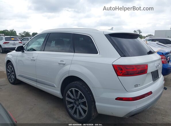 WA1LAAF71HD016260 2017 AUDI Q7 White Панорамний вид салону 360°