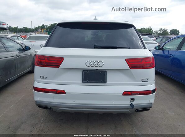 WA1LAAF71HD016260 2017 AUDI Q7 White 