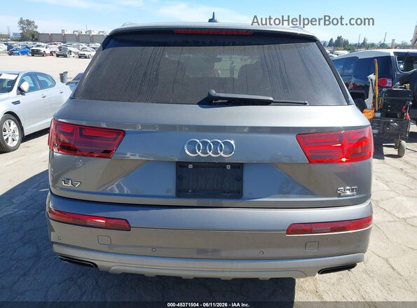 WA1LAAF71HD024262 2017 AUDI Q7 Gray 