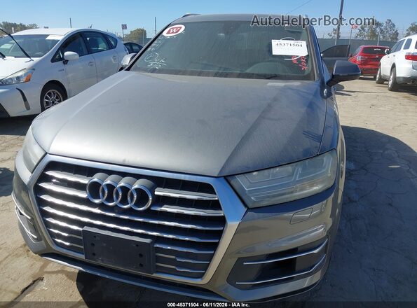 WA1LAAF71HD024262 2017 AUDI Q7 Gray 