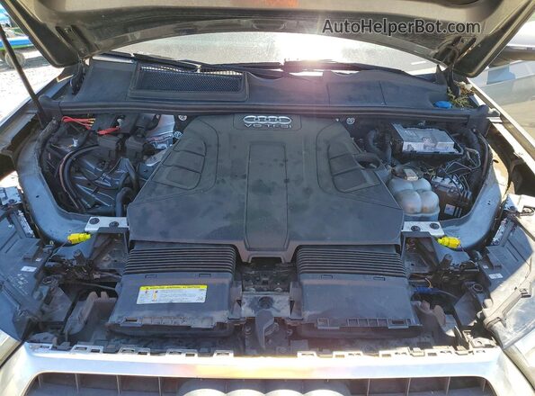 WA1LAAF71HD047671 2017 AUDI Q7 Charcoal Շարժիչի բաժամունքի տեսք