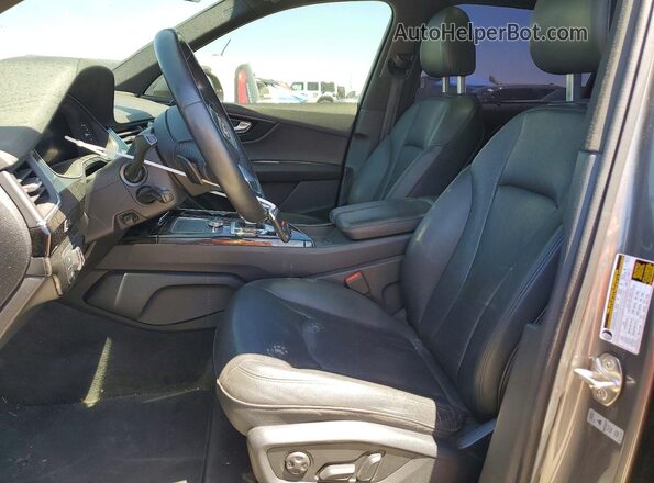 WA1LAAF71HD047671 2017 AUDI Q7 Charcoal Սալոնի դիմացի տեսք