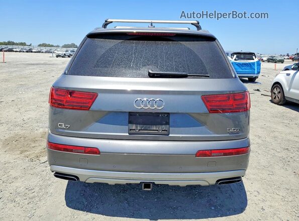 WA1LAAF71HD047671 2017 AUDI Q7 Charcoal Հետևի տեսք