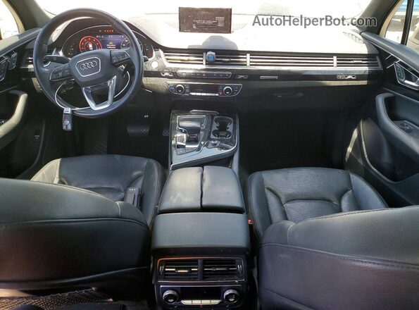 WA1LAAF71HD047671 2017 AUDI Q7 Charcoal Առջևի վահանակի տեսք