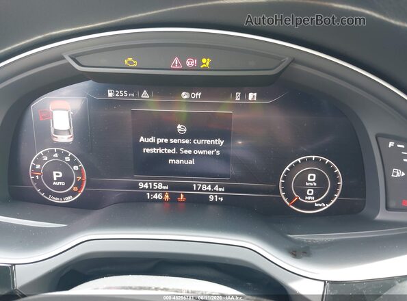 WA1LAAF71HD053048 2017 AUDI Q7 White Հետևի նստատեղերի տեսք