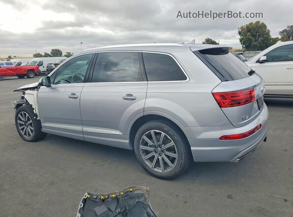 WA1LAAF71JD014143 2018 AUDI Q7 Silver Rear left