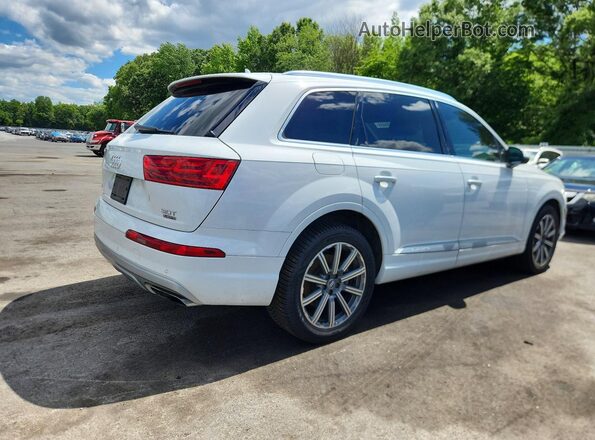 WA1LAAF71JD015969 2018 AUDI Q7 Белый Задняя правая четверть